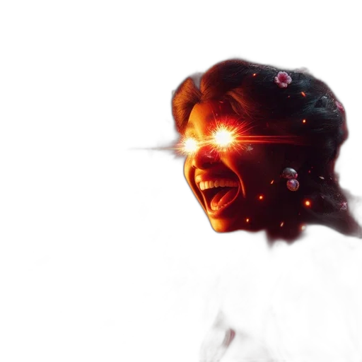 robot, face, mask, creature transparent PNG cut-out