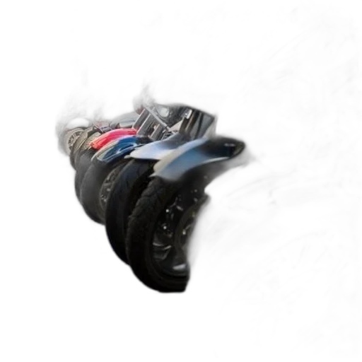 shoes, car, weapon, crown transparent PNG cut-out
