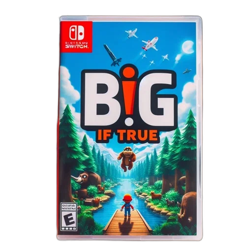 concept art, big, true, nintendo transparent PNG cut-out