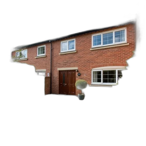 building, 3d render, bedroom, houses transparent PNG cut-out