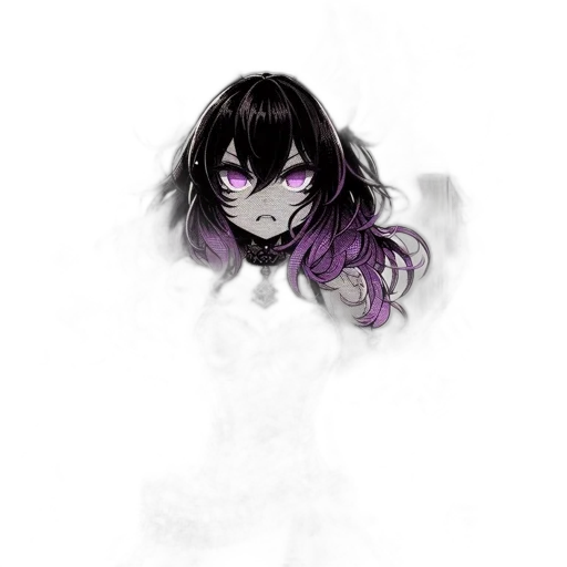 mask, face, hair, creature transparent PNG cut-out