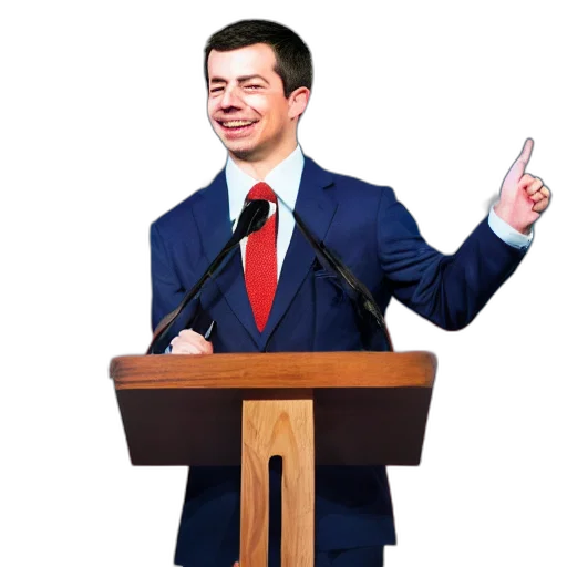 staff, jacket, robot, face transparent PNG cut-out