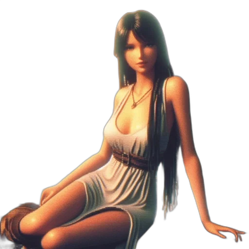 dress, photorealistic, fantasy art, 3d render transparent PNG cut-out