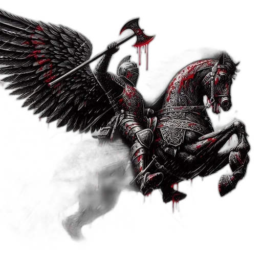 dragon, sword, weapon, fantasy art transparent PNG cut-out