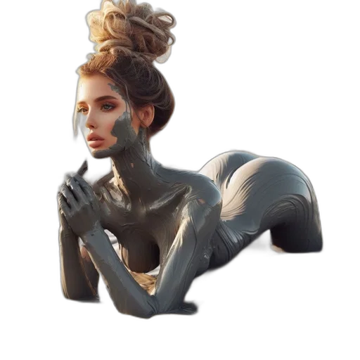 robot, mask, creature, face transparent PNG cut-out