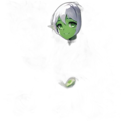 mask, staff, face, creature transparent PNG cut-out