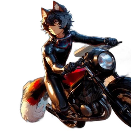 animal, concept art, anime, fantasy art transparent PNG cut-out