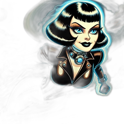 jewelry, comic book art, concept art, fantasy art transparent PNG cut-out