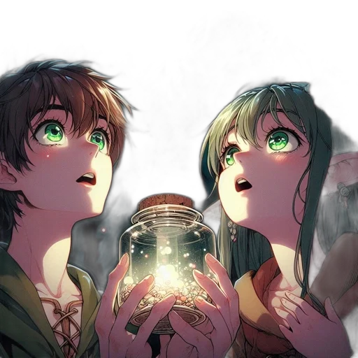 bottle, mask, anime, concept art transparent PNG cut-out