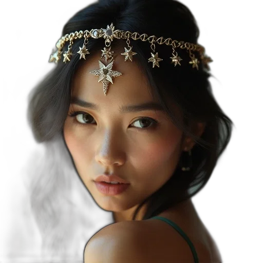 jewelry, crown, face, dragon transparent PNG cut-out
