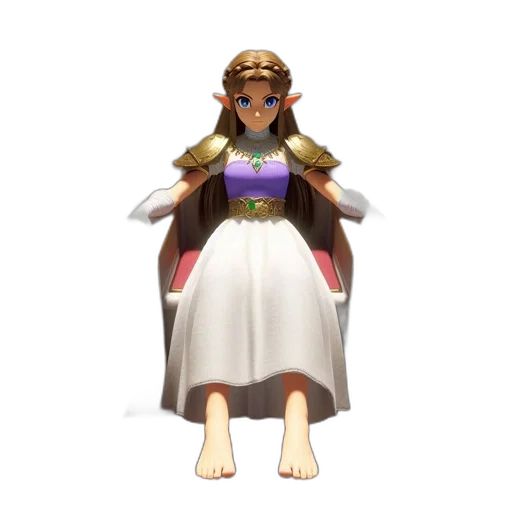 dress, crown, staff, sword transparent PNG cut-out