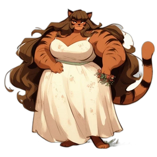 dress, creature, animal, crown transparent PNG cut-out