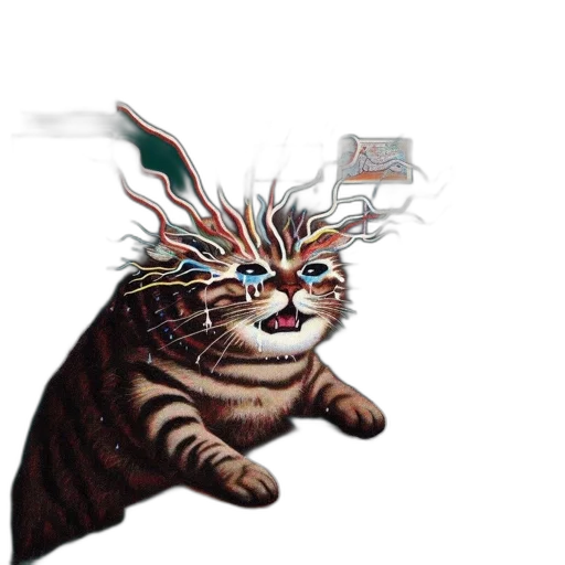 staff, creature, animal, hair transparent PNG cut-out