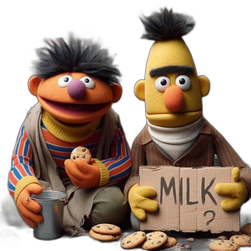 food, concept art, 3d render, ernie transparent PNG cut-out