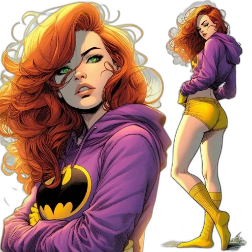 comic book art, concept art, cartoon, image transparent PNG cut-out