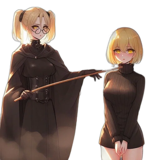 staff, dress, jacket, mask transparent PNG cut-out