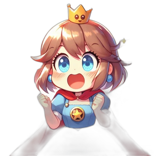 crown, staff, dress, weapon transparent PNG cut-out