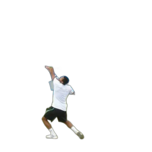 staff, pixel art, 3d render, tennis transparent PNG cut-out