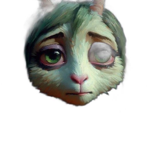 mask, face, creature, animal transparent PNG cut-out