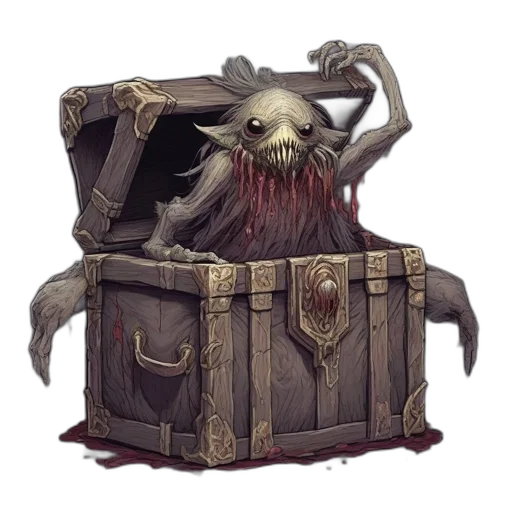 creature, staff, concept art, fantasy art transparent PNG cut-out