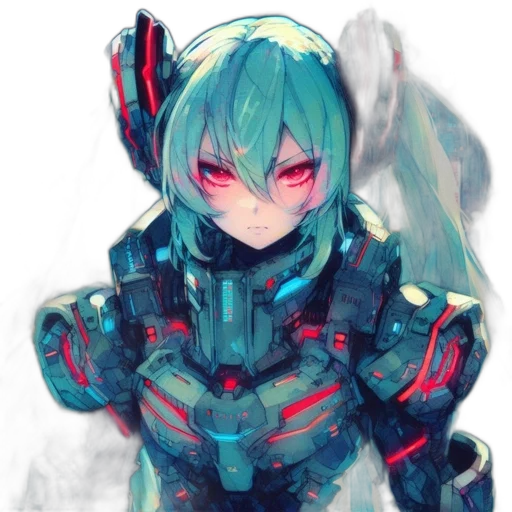 robot, weapon, mask, face transparent PNG cut-out
