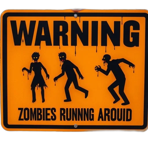 street, sign, warns, about transparent PNG cut-out