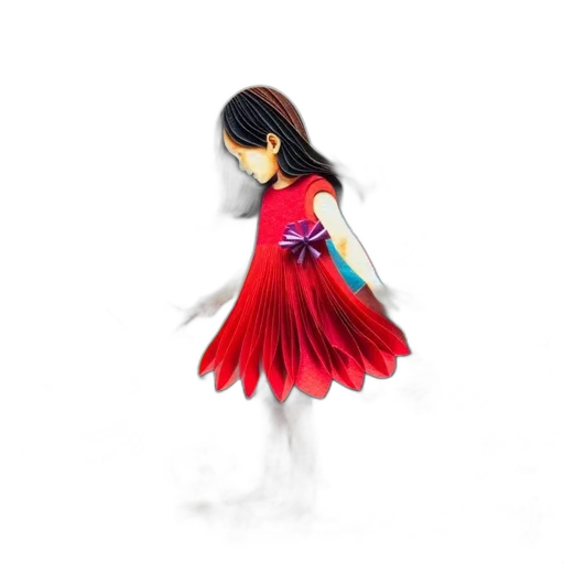 dress, robot, flower, bottle transparent PNG cut-out