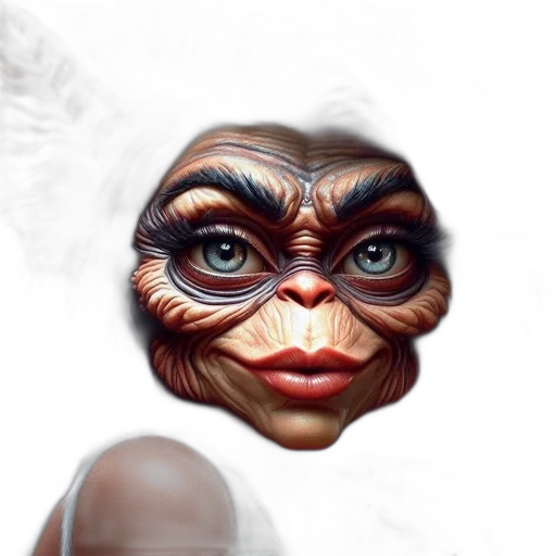 mask, face, creature, animal transparent PNG cut-out