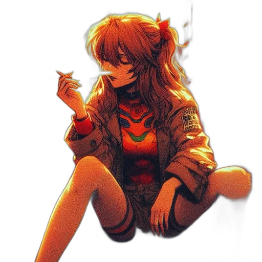 jacket, dress, staff, weapon transparent PNG cut-out
