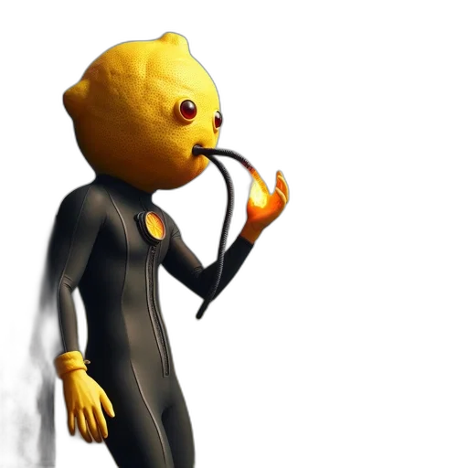 mask, staff, creature, dress transparent PNG cut-out