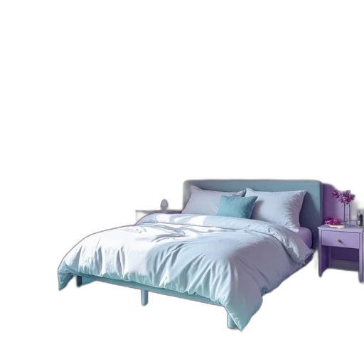 furniture, 3d render, photorealistic, vaporwave transparent PNG cut-out