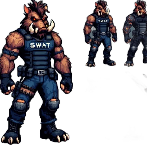jacket, concept art, pixel art, comic book art transparent PNG cut-out