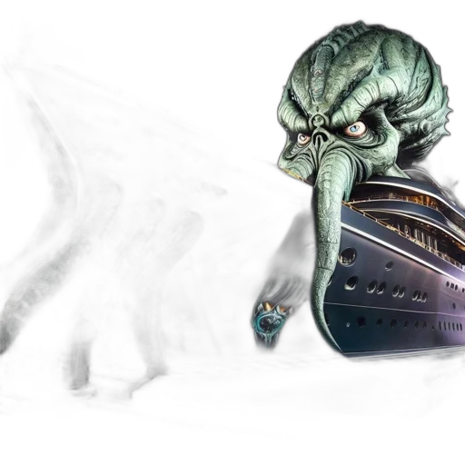 creature, dragon, staff, concept art transparent PNG cut-out