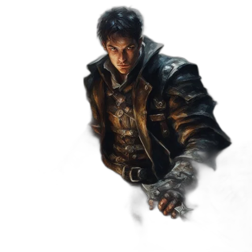 jacket, sword, dragon, weapon transparent PNG cut-out