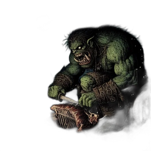 creature, concept art, fantasy art, comic book art transparent PNG cut-out