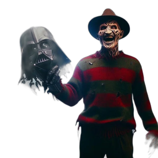 mask, creature, staff, concept art transparent PNG cut-out
