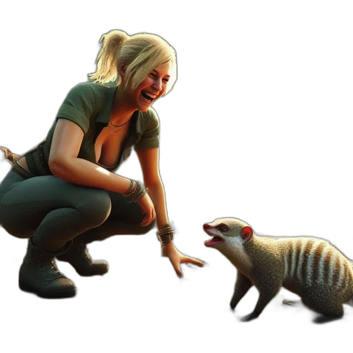 creature, animal, concept art, 3d render transparent PNG cut-out