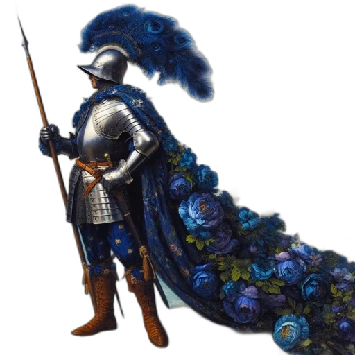 sword, staff, crown, dress transparent PNG cut-out