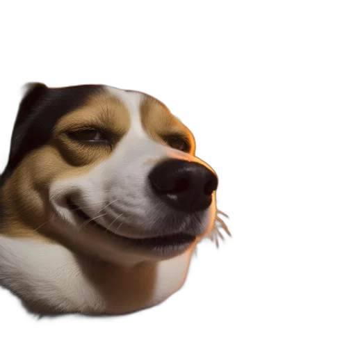 animal, face, creature, hat transparent PNG cut-out