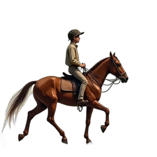 animal, staff, jacket, hat transparent PNG cut-out