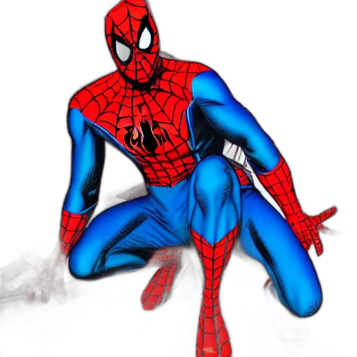 mask, comic book art, concept art, 3d render transparent PNG cut-out