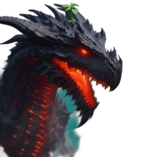 dragon, creature, animal, concept art transparent PNG cut-out