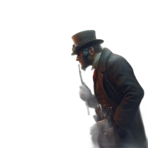staff, hat, mask, face transparent PNG cut-out
