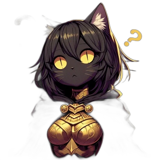 mask, staff, crown, creature transparent PNG cut-out