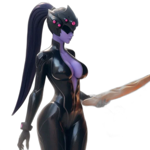 robot, concept art, fantasy art, 3d render transparent PNG cut-out