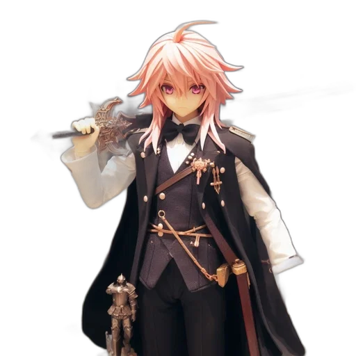 staff, sword, weapon, jacket transparent PNG cut-out