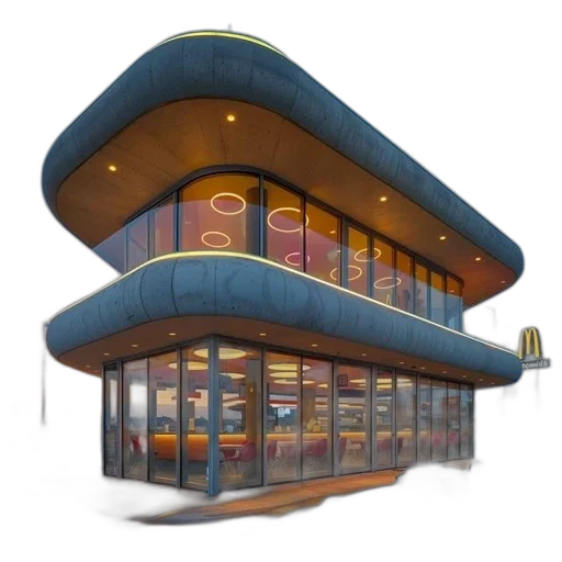 building, crown, concept art, 3d render transparent PNG cut-out