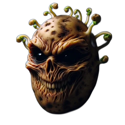 mask, face, creature, crown transparent PNG cut-out