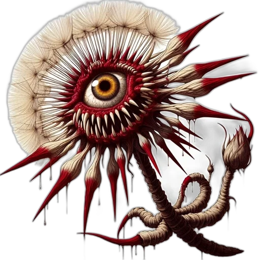 creature, hair, staff, animal transparent PNG cut-out