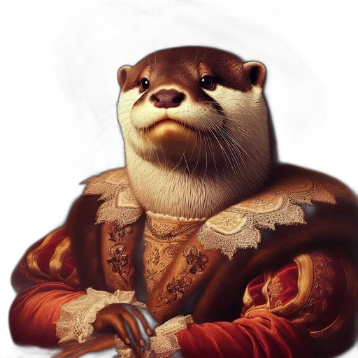 staff, animal, face, fantasy art transparent PNG cut-out